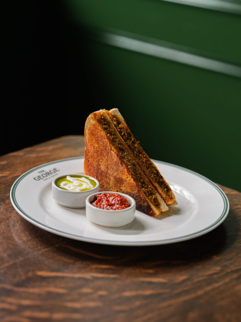 George Christmas Keema Toastie